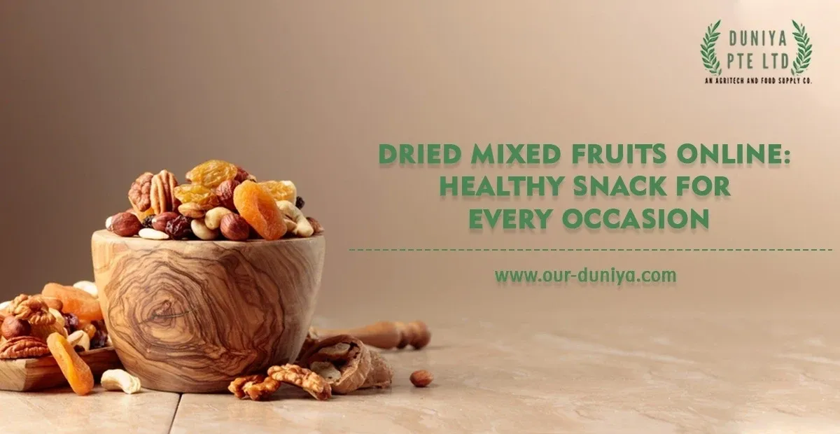 Buy Organic Dried Mixed Fruits Online