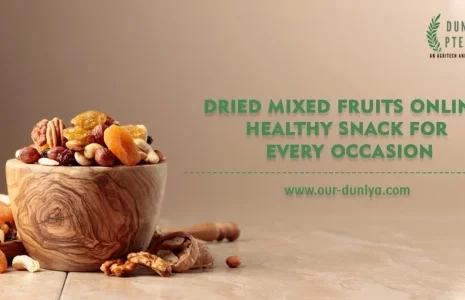 Buy Organic Dried Mixed Fruits Online